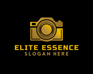 Luxury Golden Camera logo
