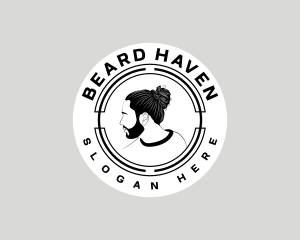 Fashion Man Beard logo design