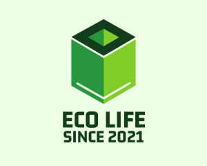 Eco Nature Library  logo design