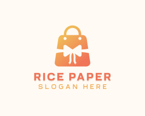 Ribbon Shopping Mall logo design