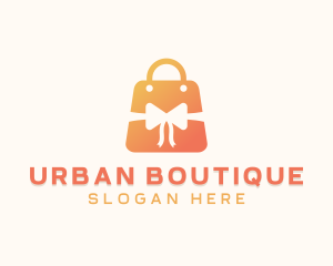 Ribbon Shopping Mall logo design