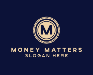 Money Coin Currency logo design