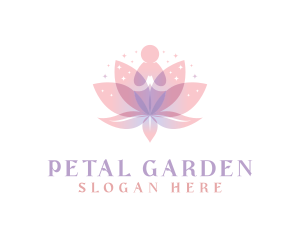 Natural Lotus Yoga logo design