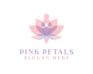 Natural Lotus Yoga logo design