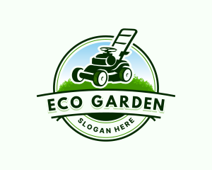 Landscaping Lawn Mower logo