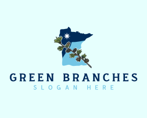 Minnesota Tamarack Branch logo design