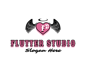 Tattoo Heart Studio logo design