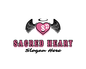 Tattoo Heart Studio logo design