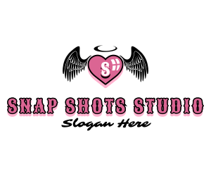 Tattoo Heart Studio logo design