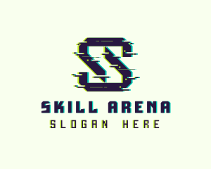 Glitch Gaming Letter S logo
