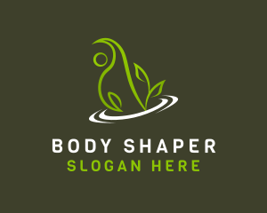 Human Wellness Exercise logo design