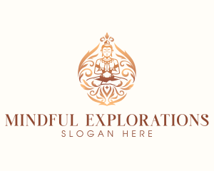 Buddha Meditation Wellness logo