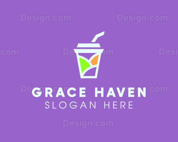 Takeaway Beverage Cup Logo