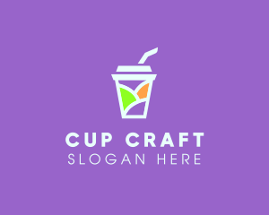 Takeaway Beverage Cup logo design