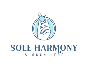 Nail Polish Manicure logo