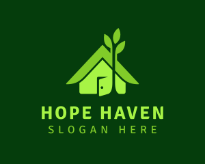 Green Environmental House Logo