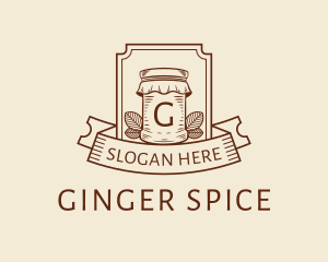 Spice Jar Letter logo design