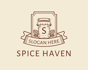 Spice Jar Letter logo