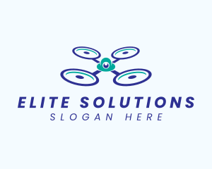 Flying Propeller Drone logo