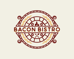 Flame Bistro Restaurant logo design