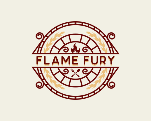 Flame Bistro Restaurant logo design