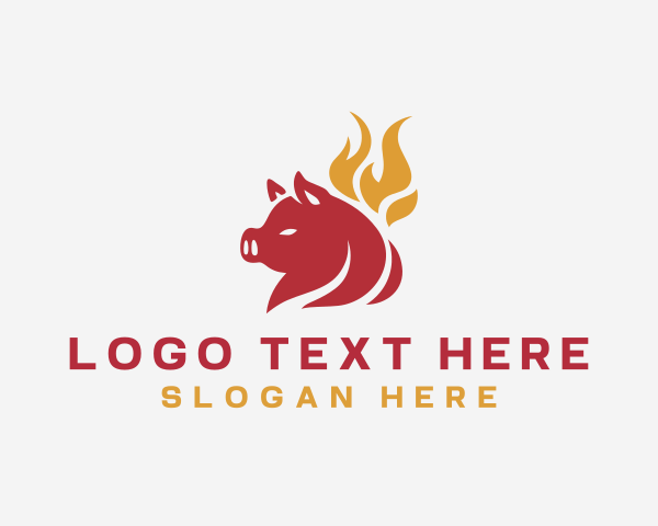 Meat logo example 4