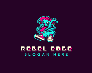 Rebel Punk Streetwear logo design