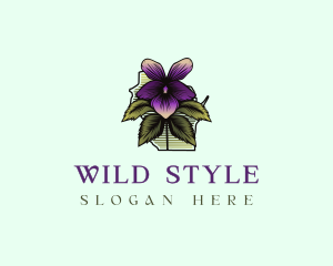 Wisconsin Wild Flower  logo design