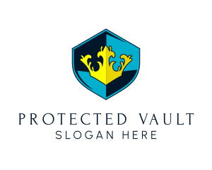 Royal Shield Crest logo design