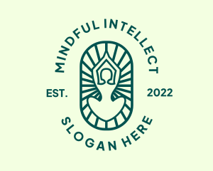 Fitness Meditation Exercise  logo design