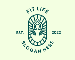 Fitness Meditation Exercise  logo