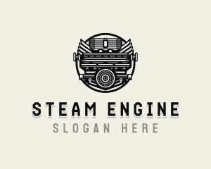 Industrial Automotive Engine logo design