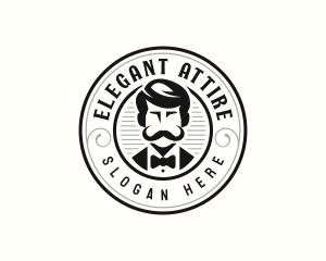 Formal Suit Gentleman logo design