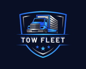 Logistics Trucking Automotive logo design