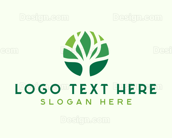 Forest Tree Nature Logo