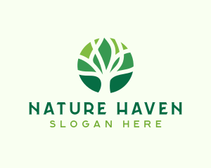 Forest Tree Nature logo design