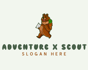 Outdoor Adventure Bear logo design