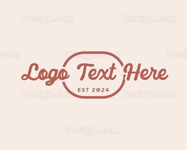 Generic Cursive Studio Logo