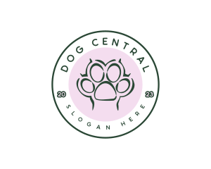 Pet Paw Vet logo design