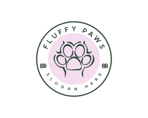 Pet Paw Vet logo design