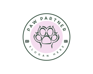 Pet Paw Vet logo design