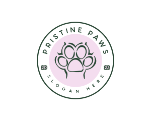 Pet Paw Vet logo design