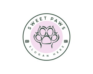 Pet Paw Vet logo design