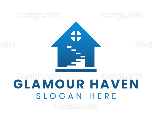 House Ladder Construction Logo