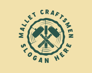 Chisel Mallet Woodworking  logo