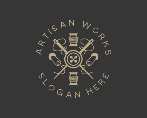 Artisan Sewing Tools logo design