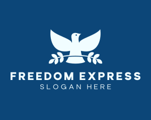 Religious Freedom Dove logo design