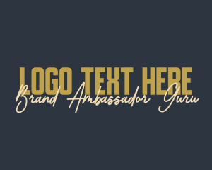 Casual Overlap Brand logo design