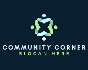 People Group Community logo design