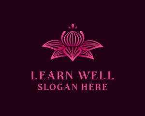 Lotus Spa Wellness logo design